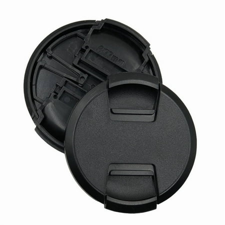Universal Compatible DSLR Camera Lens Cap No Label Dust Cover Lens Protector