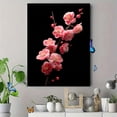 thumbnail image 4 of Pink Plum Blossom Branch Canvas Print Wall Art for Living Room Office Kitchen Entryway, 4 of 8