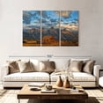 thumbnail image 2 of Elephant Stock Rustic Wyoming Wall Art - Horizontal Multi Panel Canvas - Living Room Wall Decor - Nature Multi Panel - Brown And Gray Decor By Darren White Photography - 74" x 48", 2 of 8