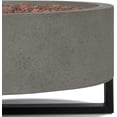 thumbnail image 7 of Real Flame Idledale 40" Round Concrete Propane Fire Pit in Glacier Gray, 7 of 7