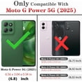 thumbnail image 2 of HCTian for Moto G Power 2025 Case with Screen Protection: Heavy Duty Protective Shockproof and Scratch Proof Cell Phone case for Motorola Moto G Power 2025, 2 of 6