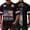 Black, variant on Men's 4th of July USA Flag Football Jersey Memorial Day 250 Anniversary Red White Blue American Patriotic Shirt