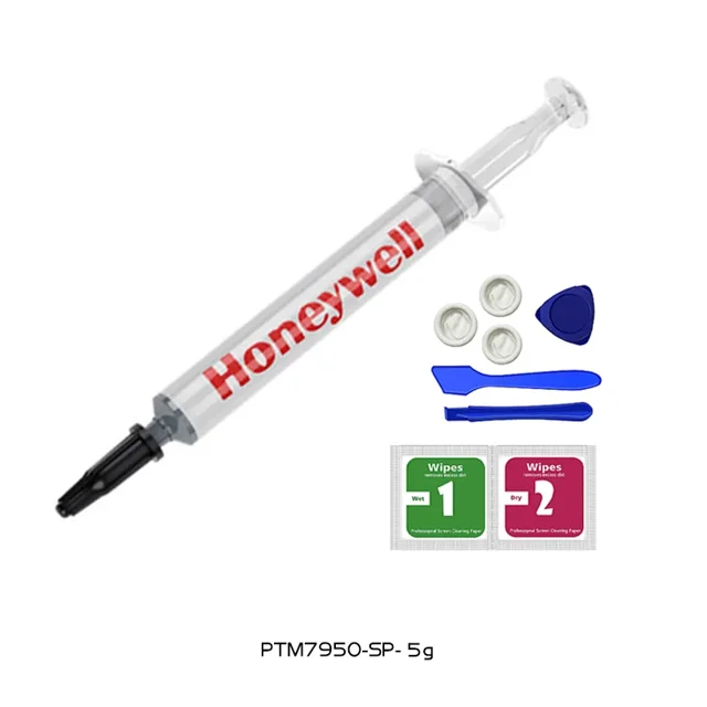 Honeywell PTM7950SP Thermal Silicone Paste Grease Graphics Card CPU Cooler Notebook Computer Phase Change Conductive Silicone 5g