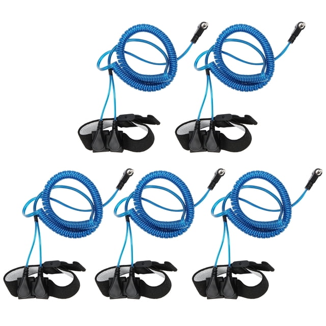 Bracelet Antistatique, 5pcs Anti Statique Poignet Contrôle Industriel Composants Bracelet Électrostatique Design Rationalisé