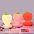 thumbnail image 2 of HIBIBUD 2Pcs Led Lights for Bedroom Low Power Consumption Lamp Charming Ambiance Strawberry Decor White, 2 of 4