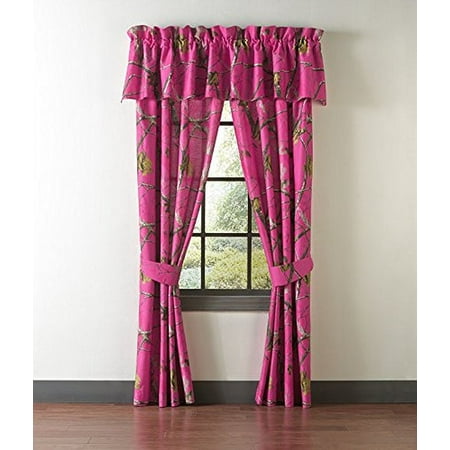 Realtree Hot Pink Camo Valance Drapes Sold Separately Walmart Com