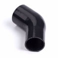 thumbnail image 2 of LUXERAD 45 Degree Silicone Reducer Hose ,ID 1"-2"（25mm-50mm）,Length 3"(76mm),4-Ply (5.4mm) Reinforced Turbo/Intercooler/Intake Piping Coupler Industrial Hydraulic Hoses Black, 2 of 5