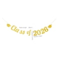 thumbnail image 2 of KAKOWELY Cartel Graduación Clase 2026 Dorado Con Brillo Para Decoraciones Duraderas Y Llamativas, 2 of 8