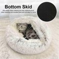 thumbnail image 4 of Cozy Pet Beds For Dogs And Cats, Hooded Burrowing Cave Tent Bed For Pets,100% New, 4 of 5