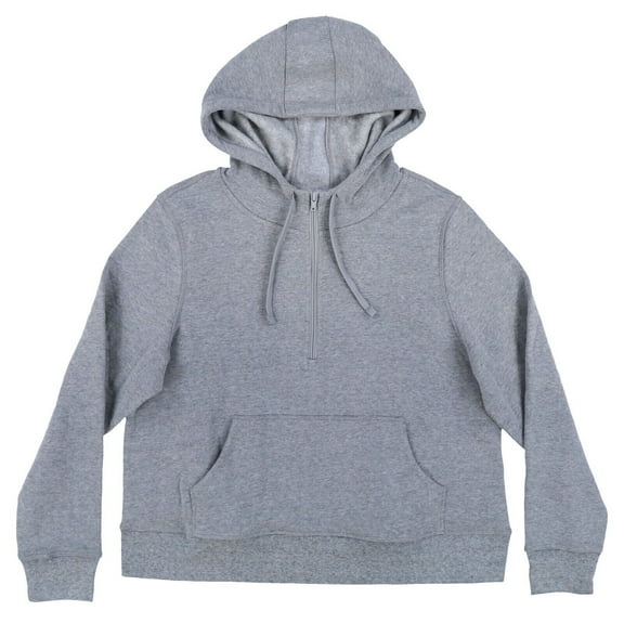 Ideology Women's Half-Zip Hoodie Pullover Hooded Sweatshirt Long Sleeve Xl New