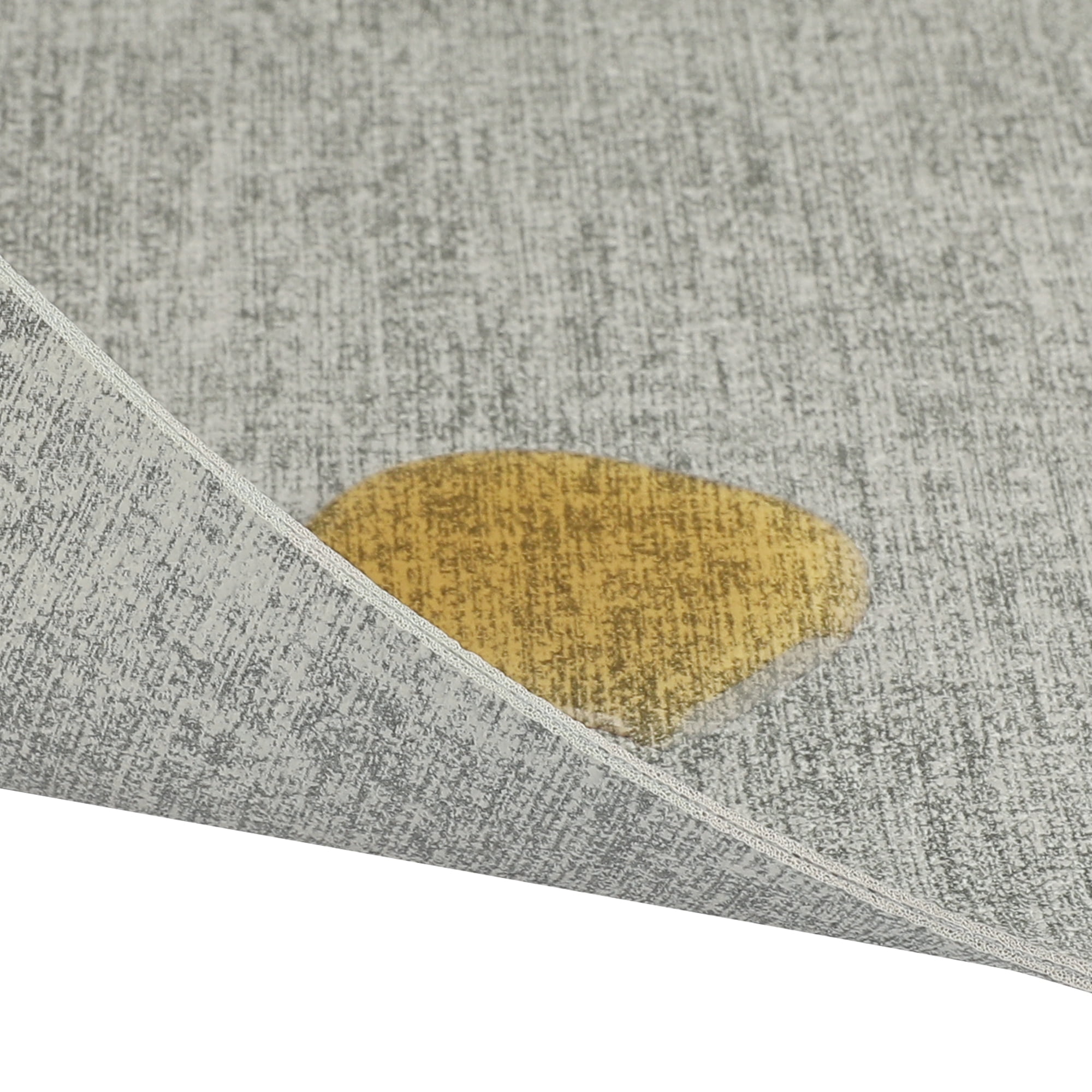 Unique Bargains Set of 6 Faux Leather Heat Resistant Waterproof Dining PU Place Mats Light Grey