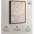 thumbnail image 2 of Sculpted Shards II Canvas Elegant Abstract Art by Art Remedy, Black Frame, 36 x 54, 2 of 7