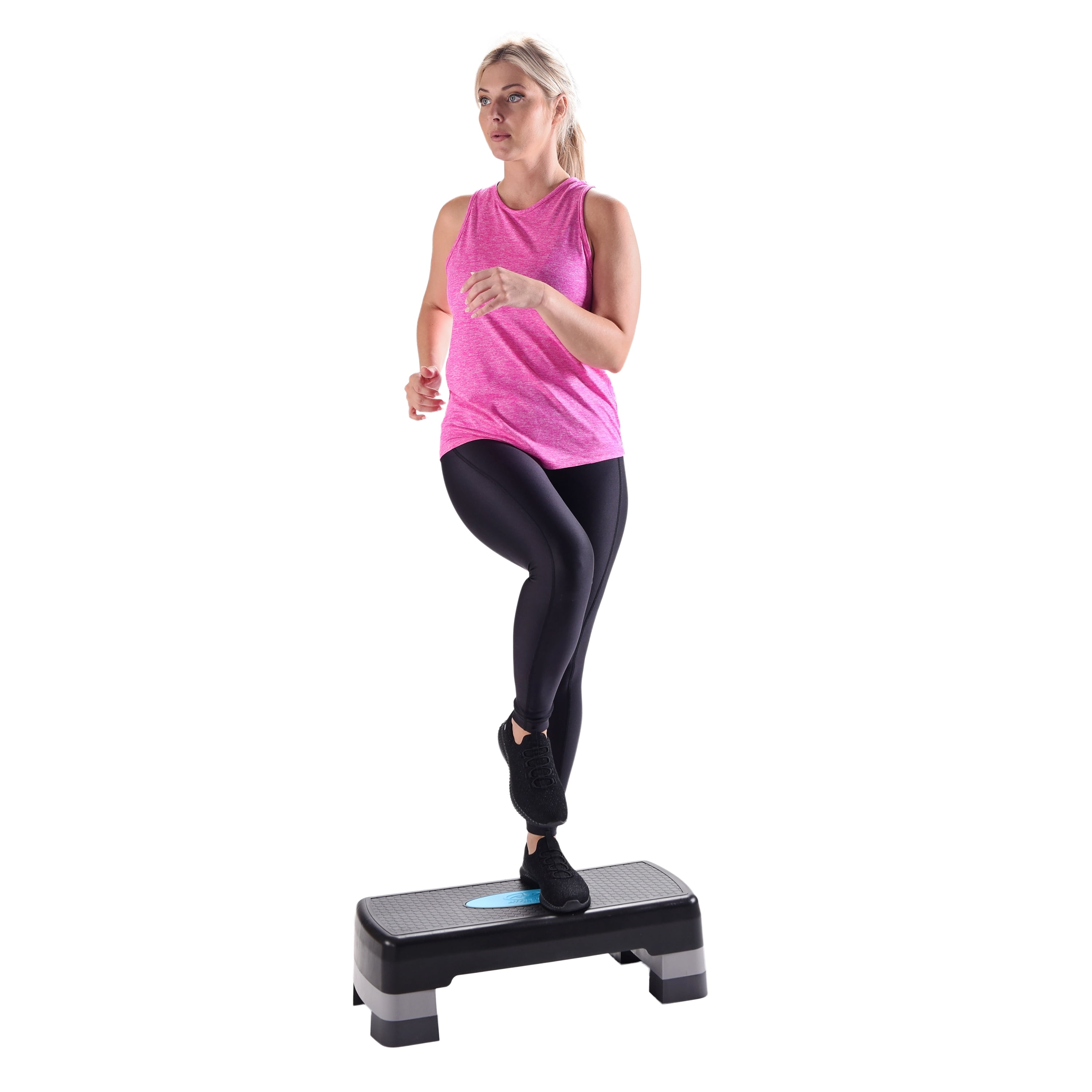Athletic Works 3-Level Aerobic Step Deck , Adjustable to 4