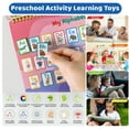 thumbnail image 4 of Xueyu Busy Book for Toddlers 3+, Preschool Learning Activities with 16 Themes Preschool Workbooks, Montessori Educational Learning Sensory Toys Activity Books for Birthdays Gifts Boys Girls, 4 of 8