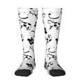 thumbnail image 1 of Balery Cute Cow and Milk Stains Calcetines novedosos Calcetines deportivos Calcetines hasta la rodilla Calcetines de algodón Calcetines originales y geniales, 1 of 6