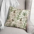 thumbnail image 3 of Creative Products Pine Cones and Greenery on White 18 x 18 Spun Poly Pillow, 3 of 3