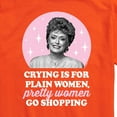thumbnail image 3 of Golden Girls - Crying Is For Plain Women - Men's Short Sleeve Graphic T-Shirt, 3 of 5