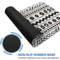 thumbnail image 6 of Long Mouse Pads for Desk,White Geometric Zigzag Circle Pattern Desk Mats on Top Of Desks, Desk Mouse Pad Extra Large with 3mm Non-Slip Base and Stitched Edge for Gaming,Office,Work,Home 31.5"x11.8", 6 of 6