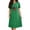 Green, variant on Bovxnpu Independence Day Womens Nightgowns Sleepshirts Nightshirts Pajama Dress Midi Dress Plus Size Print Crew Neck Sleepwear
