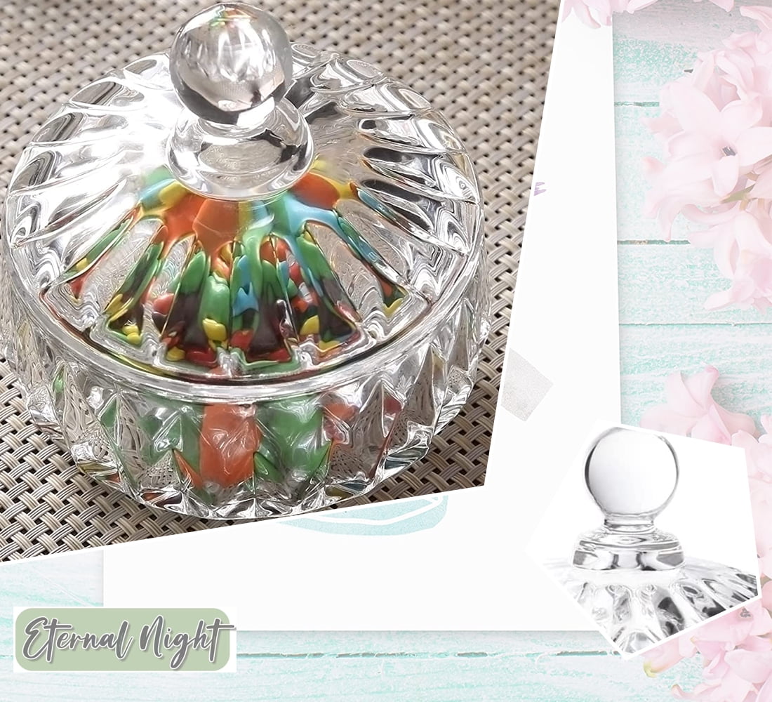 Tiered Glass Transparent Cookie Jar – Minimalome