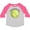 Heather and Hot Pink, variant on Inktastic Future Tennis Star Cute Tennis Ball Boys or Girls Toddler T-Shirt