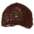 thumbnail image 2 of Elasticated Sturdy Heavy Duty Traditional Slumber Hair Net Brown, 2 of 7