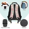 thumbnail image 5 of HUIACONG Pastel Camo Bow School Backpack for Boys Girls Ages 6-18 Water Resistant Multi Pocket Padded Adjustable Straps Large Capacity Bookbag for Elementary Middle High School Daily Use, 5 of 7
