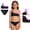 Black-2, variant on Teen Swimsuit Girls Swimsuit With Shorts Bathing Suit 2 Piece Teen Bathing Suits Girls Sets Size 12 Years