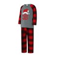 thumbnail image 2 of Conjuntos de pijamas familiares a juego Camiseta de manga larga y ropa de dormir en la parte inferior XBTCLXEBCO 3-4 años, 2 of 6