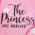 thumbnail image 4 of HCNTES Girls Clothes Infant Baby Girl Clothes Outfit Set Toddler Ruffled Letter Print Romper Top Love Hearts Pants and Headband 0-18 Months, 4 of 8