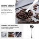 thumbnail image 2 of Metal Cooking Spoon Weighing Scale Spoon Espresso Scoop Liquid Measuring Cup Decorative Coffee Scoop Coffee Bean Scoop, 2 of 3