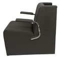 thumbnail image 3 of PureSana Chromium Anastasia Professional Hair Drying Chair for Salons, Gray, 3 of 4