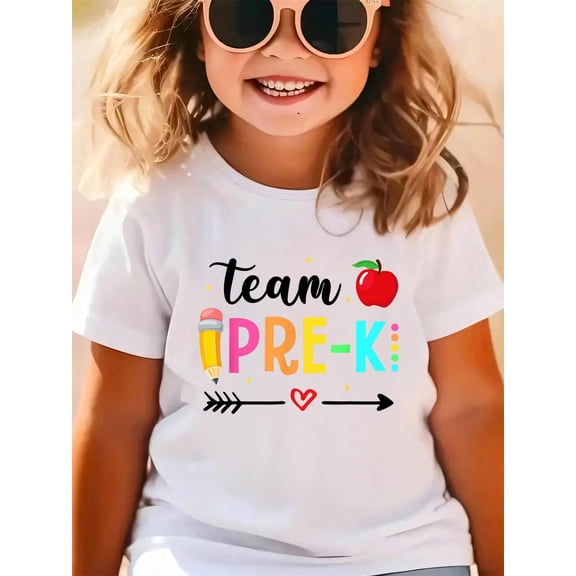 First Day of Pre-k Back to School Teachers Students Kids T-Shirt