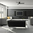 thumbnail image 5 of Axis 52" Matte White Dimmable LED Smart Flush Mount Ceiling Fan with Remote Control, 5 of 7