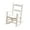 1 White, variant on BplusZ Wood Paint Child's Porch Rocking Chair Indoor, White