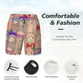 thumbnail image 5 of Xecao Cute Lamas for Men's Swimming Trunks Swim Trunks Quick Dry Swim Shorts with Mesh Lining Funny Swimwear Bathing Suits, 5 of 9