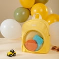 thumbnail image 2 of Sunveno Toddler Backpack Polyester Backpack, Yellow (3 Pieces), 2 of 10