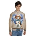 thumbnail image 4 of Beagle Proud Dad Happy Father's Day All Over Print 3D Baseball Jacket Beagles Dog Lover Gifts Idea Bomber Jacket Softball - 02008, 4 of 6