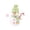 A006- Style F, variant on Christmas Decoration Snowman Figurine 5 Inch, Candy Cane Christmas Decorations Indoor Plush Festive Figure Pink Christmas Decor for Home Tabletop Display Seasonal Home Decor, 1