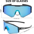thumbnail image 3 of ROCKBROS Polarized Cycling Sunglasses Men and Women Lightweight Sport Glasses TR90 Frame UV400 Golf Fishing Sunglasses, 3 of 6