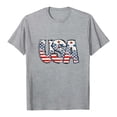 thumbnail image 5 of TOWED22 USA Flag Tee Shirt for Women 4th of July Memorial Day T Shirt American Proud T Shirt Casual Short Sleeve Graphic Tee(Grey,L), 5 of 5