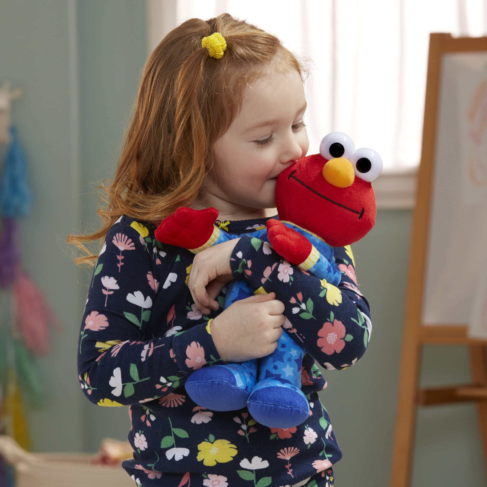 Sesame Street 12.99" Playskool Lullaby & Good Night Elmo Plush Toy