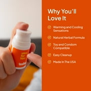 Hello Cake Stim for Him Arousal Serum for Men, Stimulates Waming, Cooling, Tingling Sensations, 0.5 fl oz