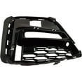 thumbnail image 3 of For BMW 320i/330e 2020 2021 2022 Fog Light Bezel Passenger Side | Front | Black | Made of ABS Plastic | With M Sport Package | Replacement For BM1039211 | 191275685969, 51118069372, 3 of 5