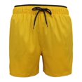 thumbnail image 1 of Traje de Baño Ocean Pacific Talla CH Sustentable con Stretch Diseño Liso Amarillo Mostaza, 1 of 4