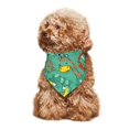 thumbnail image 4 of Naloa Funny Animals in Jungle Dog Bandanas 1PC Washable Triangle Dog Scarfs Premium Durable Fabric, for Small Medium Large Dogs and Cats, 4 of 6
