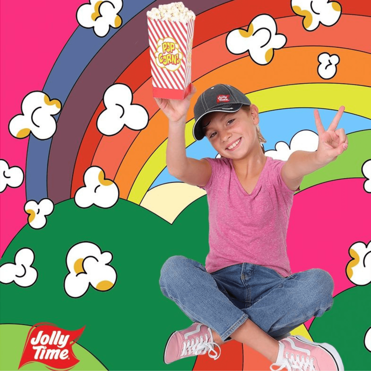 JOLLY TIME Mallow Magic 3.5 oz. 2 Ct Microwave Popcorn. Gluten-Free Non-GMO