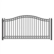 ALEKO Single-Swing Steel Driveway Gate, Dublin, 16' x 6-1/4'