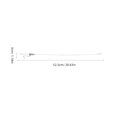 thumbnail image 2 of Phenofice Adjustable Wire Rope Hanger Stainless Steel for Secure Picture and Lamp Hanging Display, 2 of 8