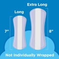 thumbnail image 6 of Equate Extra Protection Everyday Panty Liners, Long Length, 108 Count, 6 of 11